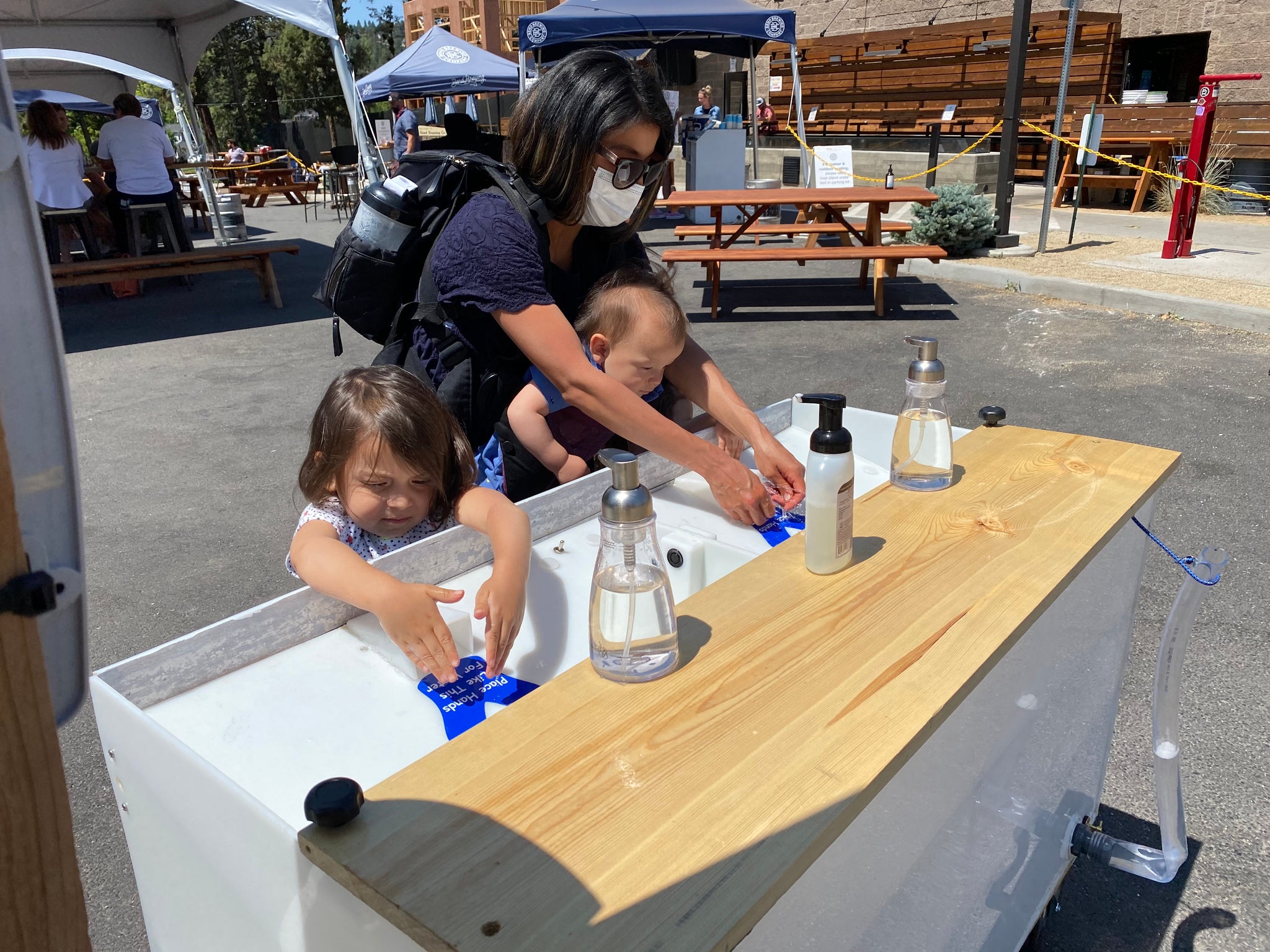 Table Top - Portable Hand Washing Station - West Coast Event Productions,  Inc.